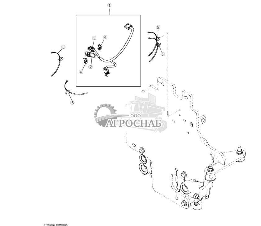 Проводка фиксатора стрелы обратной лопаты - ST820138 290.jpg